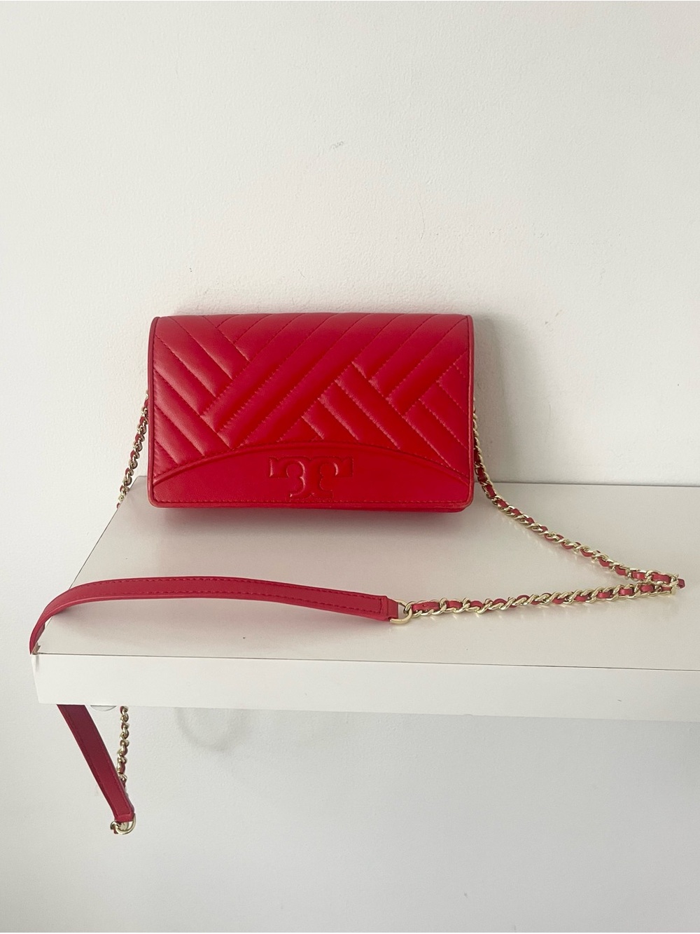 Tory Burch Red Crossbody Bag